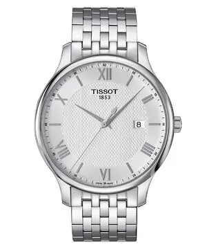 Tissot Tradition T063.610.11.038.00, Verze: stříbrná 