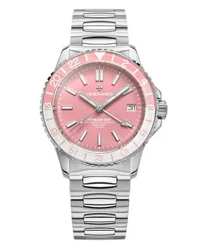Venezianico Nereide GMT Rosa 3521506C, Verze: růžová 