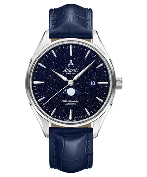 Atlantic Worldmaster Nightsky Moonphase 52783.41.91, Verze: modrá 