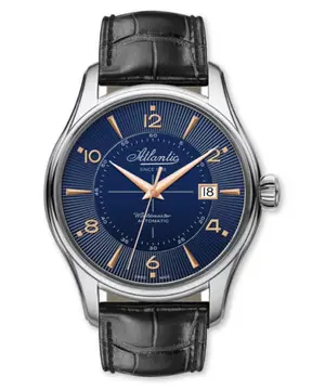 Atlantic Worldmaster 1888 Automatic 55750.41.55R, Verze: černá 