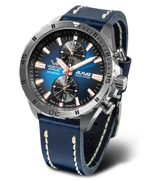 Vostok Europe Almaz Space Station 6S11-320A675, Verze: modrá 