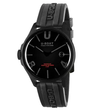U-BOAT Darkmoon 40MM BK Black PVD 9545, Verze: černá 
