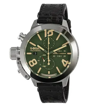 U-BOAT Classico 45 Tungsteno CAS 9581, Verze: zelená 