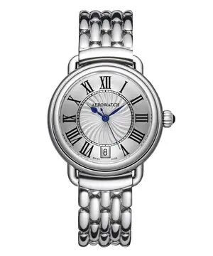 Aerowatch 1942 Midsize A 42960 AA01 M, Verze: stříbrná 