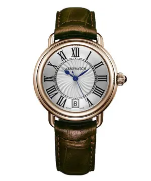 Aerowatch 1942 Midsize A 42960 RO01, Verze: růžové zlato 