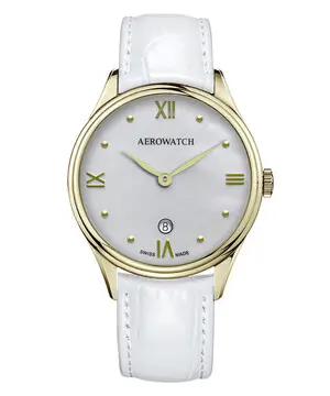 Aerowatch Les Grandes Classiques Lady A 49101 JA06, Verze: žluté zlato6 