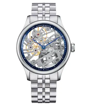 Aerowatch Renaissance Skeleton Classic A 50981 AA03 M, Verze: stříbrná2 