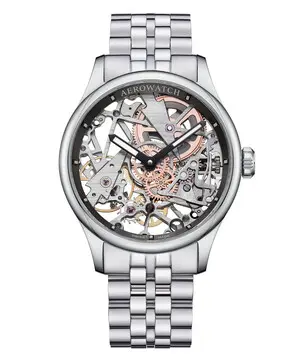 Aerowatch Renaissance Skeleton Fir Tree A 50981 AA24 M, Verze: stříbrná3 
