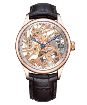 Aerowatch Renaissance Skeleton Classic A 50981 RO02, Verze: růžové zlato2 