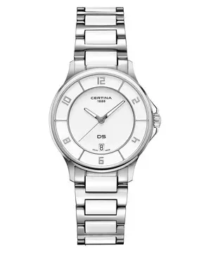 Certina DS-6 Lady C039.251.11.017.00, Verze: bílá 