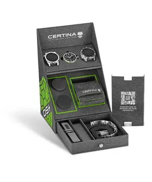 Certina DS+ Aqua & Sport C041.407.19.051.00, Verze: černá 