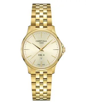 Certina DS-8 Lady C045.010.33.361.00, Verze: žluté zlato 