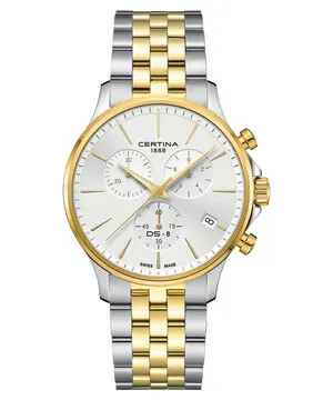 Certina DS-8 Chrono C045.417.22.031.00, Verze: žluté zlato 