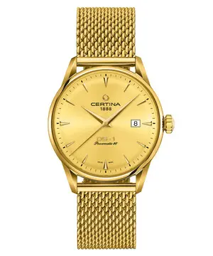Certina DS-1 C029.807.33.361.00, Verze: žluté zlato 