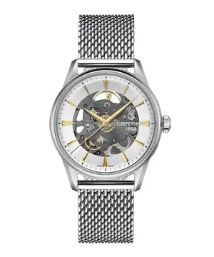 Certina DS-1 Skeleton C029.907.11.031.00, Verze: bílá 