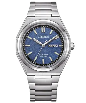 Citizen Super Titanium AW0130-85LE, Verze: modrá 