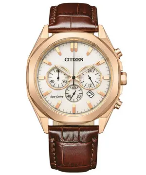 Citizen Modern Chrono CA4593-15A, Verze: hnědá 