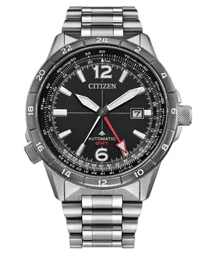 Citizen Promaster Air GMT NB6046-59E, Verze: stříbrná 
