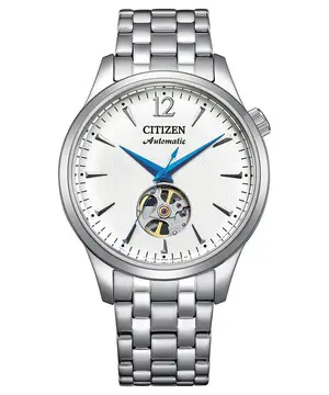Citizen Mechanical Classic Open Heart NH9131-73A, Verze: bílá 