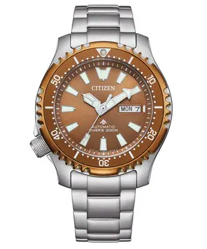 Citizen Promaster Marine Limited Edition NY0164-65XE, Verze: hnědá 