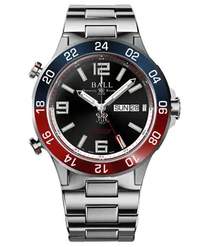 Ball Roadmaster Marine GMT DG3222A-S1CJ-BK, Verze: černá 