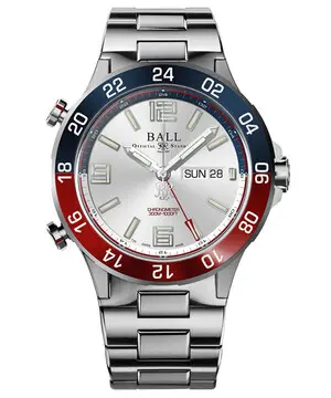 Ball Roadmaster Marine GMT DG3222A-S1CJ-SL, Verze: stříbrná 