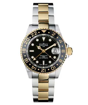Davosa Ternos Ceramic GMT Automatic 161.591.50, Verze: žluté zlato 