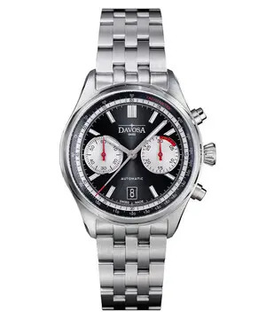 Davosa Newton Pilot Rally Chronograph 161.536.50, Verze: černá2 