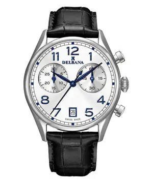 Delbana Fiorentino Chronograph 41601.754.6.062, Verze: stříbrná2 