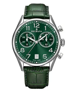 Delbana Fiorentino Chronograph 41601.754.6.142, Verze: zelená2 