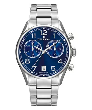 Delbana Fiorentino Chronograph 41701.754.6.042, Verze: modrá 