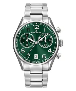 Delbana Fiorentino Chronograph 41701.754.6.142, Verze: zelená 