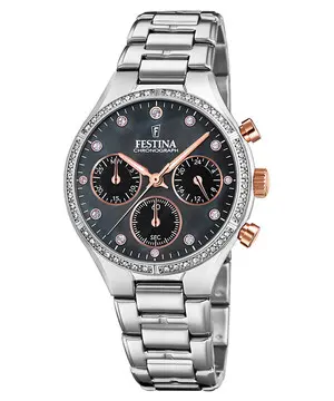 Festina Boyfriend Chronograph F20401/4, Verze: stříbrná3 