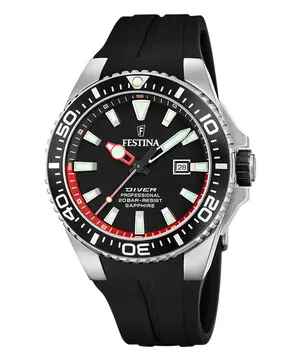Festina Professional Diver F20664/3, Verze: černá 