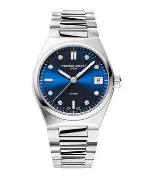 Frederique Constant Highlife Lady Quartz FC-240ND2NH6B, Verze: modrá 