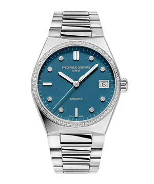 Frederique Constant Highlife Ladies Sparkling Automatic Limited Edition FC-303LBSD2NHD6B, Verze: modrá2 