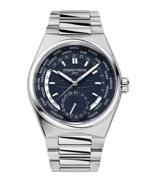 Frederique Constant Highlife Worldtimer FC-718N4NH6B, Verze: modrá 