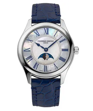 Frederique Constant Classics Elegance Luna FC-331MPWND3B6, Verze: modrá 