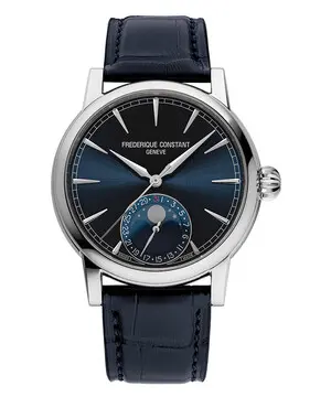 Frederique Constant Classic Moonphase Date Manufacture FC-716N3H6, Verze: modrá 