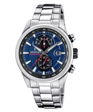 Festina Timeless Chronograph F20694/5, Verze: modrá2 