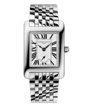 Frederique Constant Classics Carree FC-235S2C6B, Verze: stříbrná 