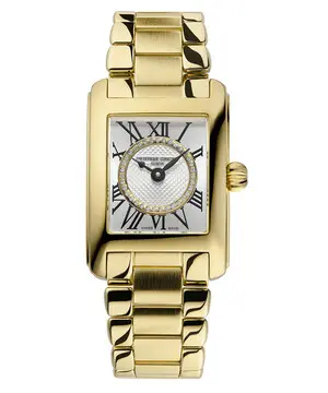 Frederique Constant Carree Ladies FC-200MCDC25B, Verze: žluté zlato 