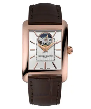 Frederique Constant Carree Heart Beat Automatic FC-311S4C4, Verze: růžové zlato 