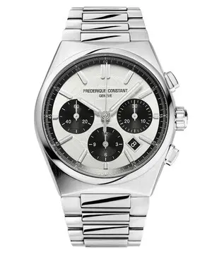 Frederique Constant Highlife Chronograph Automatic Limited Edition FC-391SB4NH6B, Verze: stříbrná 