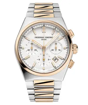 Frederique Constant Highlife Chronograph Automatic FC-391V4NH2B, Verze: stříbrná2 