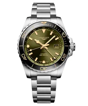 Longines HydroConquest GMT L3.890.4.06.6, Verze: zelená 