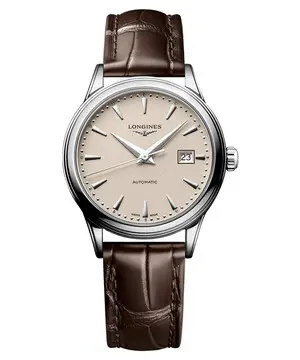 Longines Flagship L4.374.4.79.2, Verze: béžová, krémová 