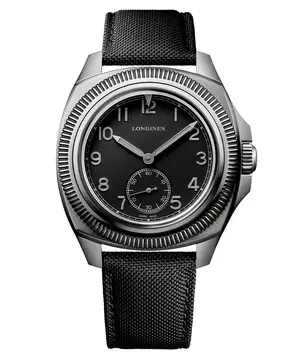 Longines Pilot Majetek Pioneer Edition L2.838.1.53.2, Verze: černá 