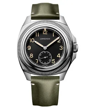 Longines Pilot Majetek L2.838.4.53.2, Verze: zelená 