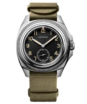 Longines Pilot Majetek L2.838.4.53.8, Verze: zelená2 